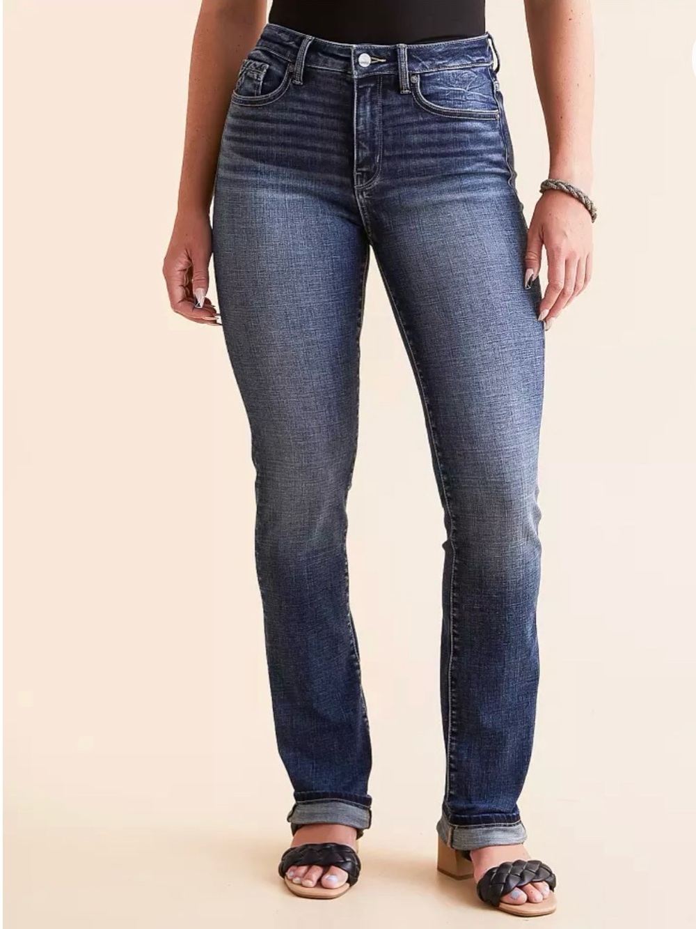 Buckle Black Women's Straight Leg Jeans Fit 93 Straight 28x32